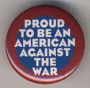 Proud to be an American Against the War