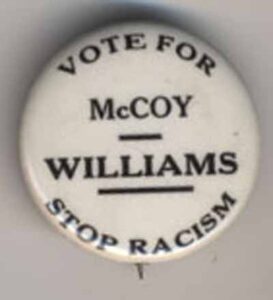 Vote for McCoy Williams_Stop Racism