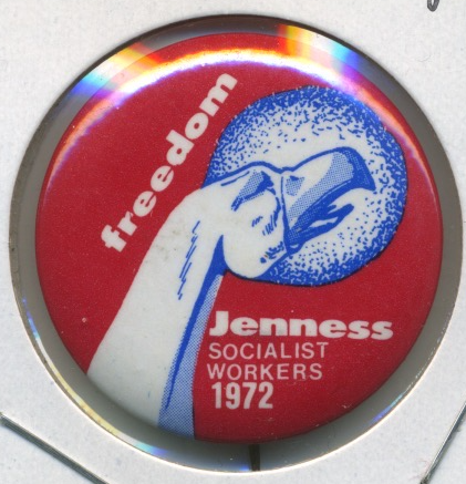 Freedom Jenness Socialist Workers 1972