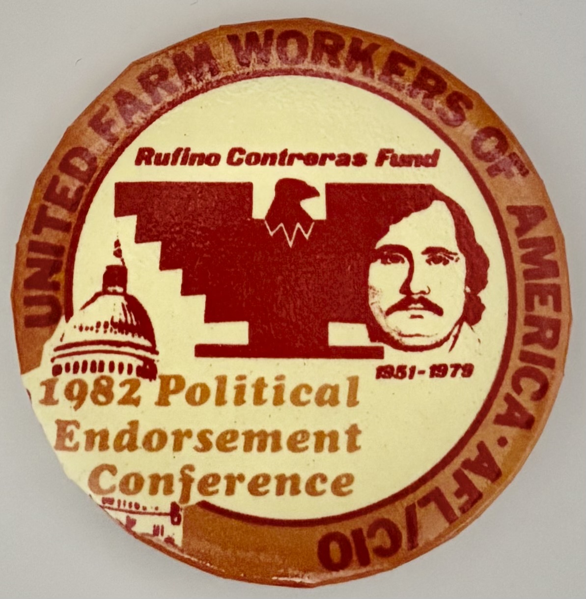 United Farm Workers of America Rufino Contreras Fund 1951-1979 1982 Political Endorserment Conference