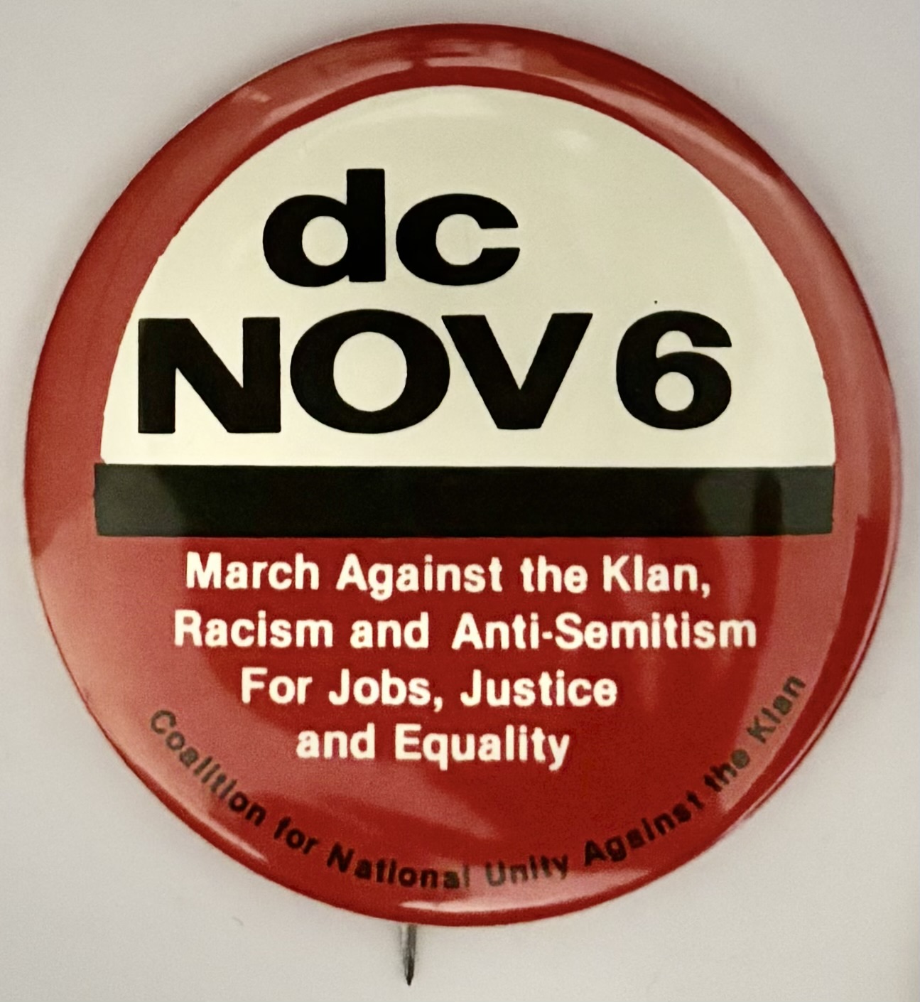 DC Nov 6 Coalition for National Unity Against the Klan