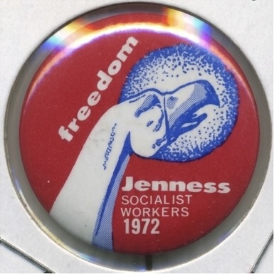 Freedom Jenness Socialist Workers 1972