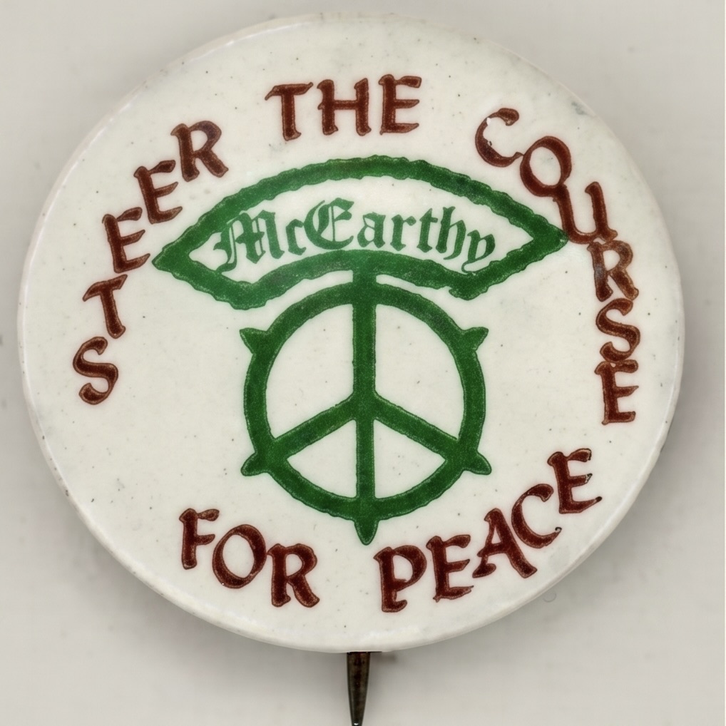 Steer The Course for Peace McCarthy