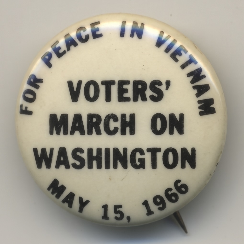 Voters’ March On Washington For Peace In Vietnam May 15, 1966