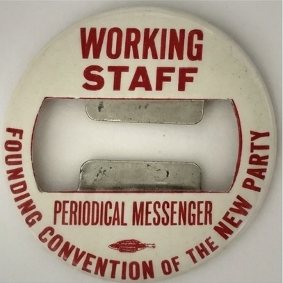 Working Staff Periodical Messenger Founding Convention of the New Party