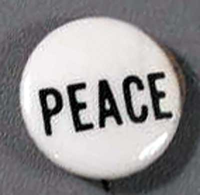 0.75 peace black and white