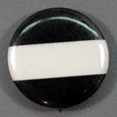 1.1 white stripe on black