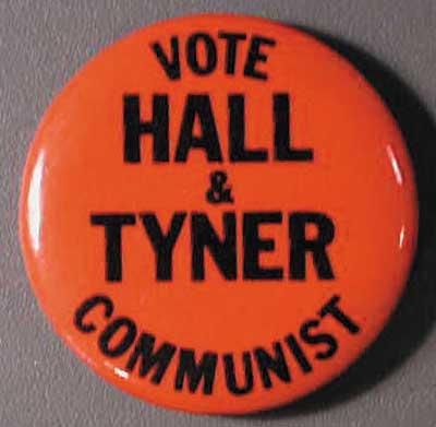 Vote Hall and Tyner_Communist