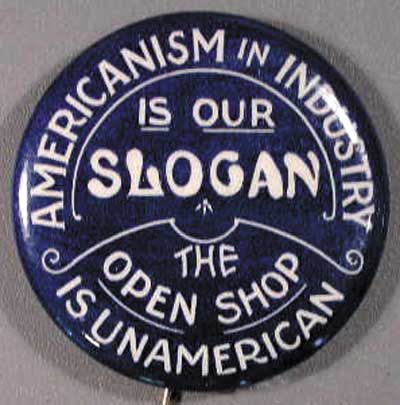 Americanism in Industry is Our Slogan