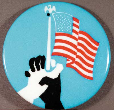 2.35 black and white hand F