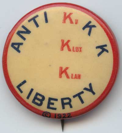 Anti KKK Liberty 1922