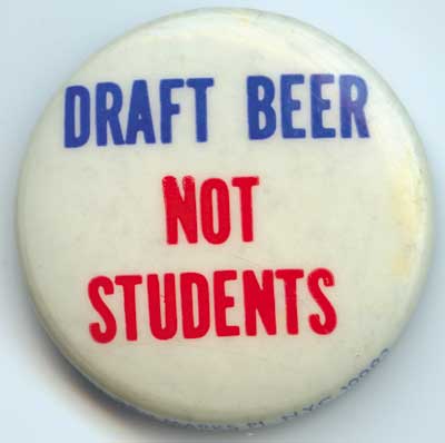 Draft Beer Not Students