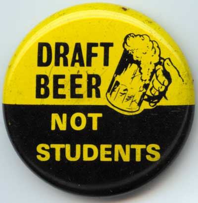 Draft Beer Not Students