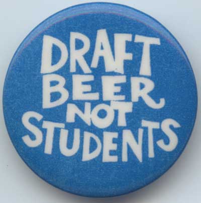 Draft Beer Not Students