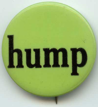 Hump black on light green