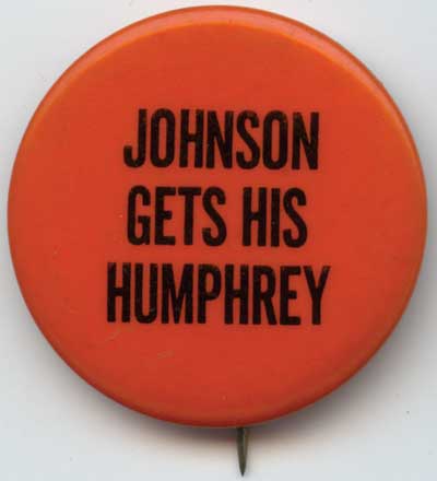 Johnson Gets His Humphrey o