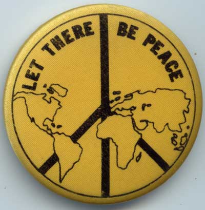 Let There Be Peace – world map