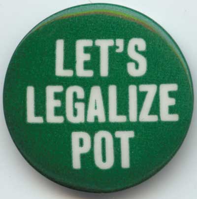 Lets Legalize Pot – dark green