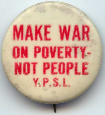 Make War On Poverty Not People