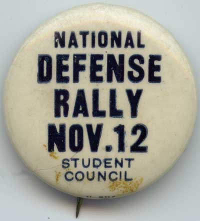 National Defense Rally Nov. 12 Student Council