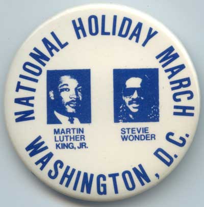 National Holiday March Washington, D.C. – Stevie Wonder, MLK