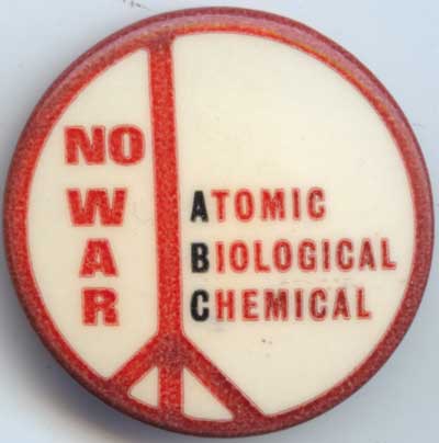 No War ABC peace sign