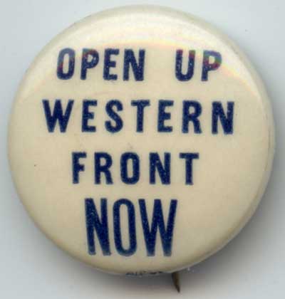 Open Up Western Front Now
