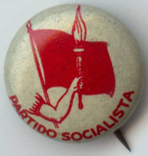 Partido Socialista red flag