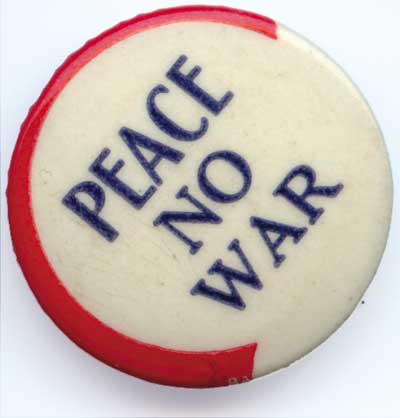 Peace No War
