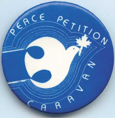 Peace Petition Caravan dove