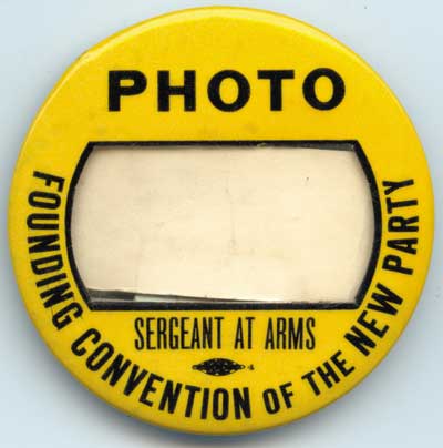 Photo Founding Convention of the New Party