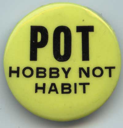 Pot Hobby Not Habbit yellow