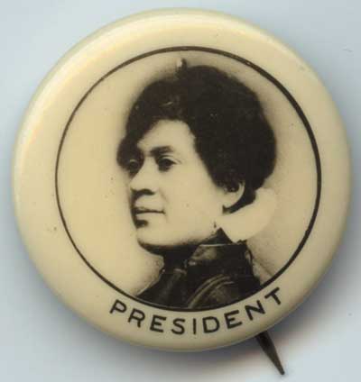 President (photo of woman)