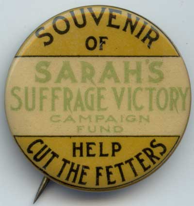 Souvenir of Sarahs Suffrage