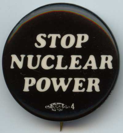 Stop Nuclear Power black an