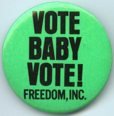 Vote Baby Vote Freedom Inc