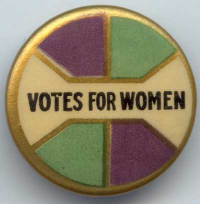 Votes For Women purple gree