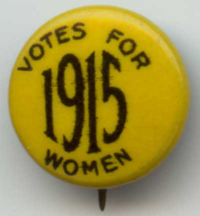 Votes for Women 1915 black