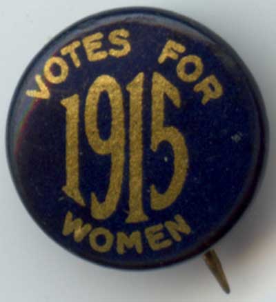 Votes for Women 1915 blue a