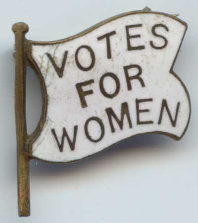 Votes for Women white flag