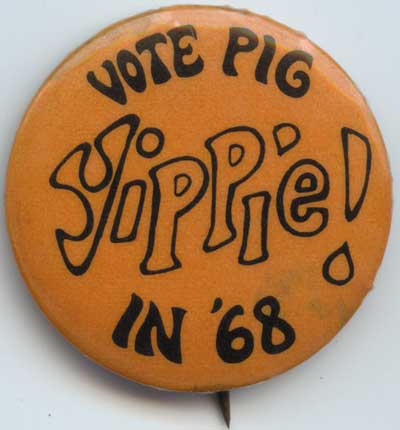 Yippie Vote Pig in 68
