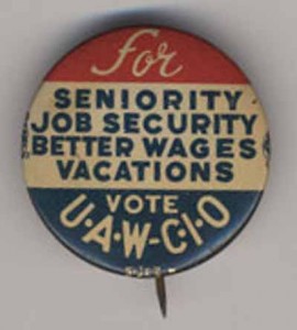 For Senority Job Security