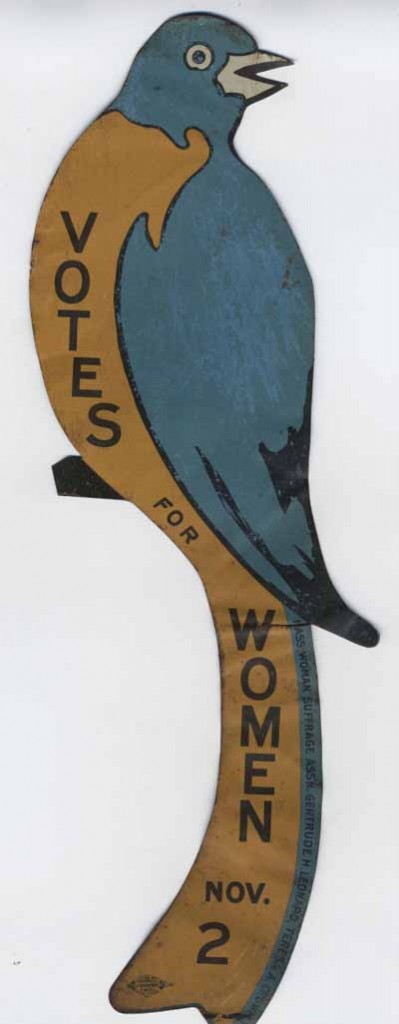 Votes for Women Nov 2 litho bird