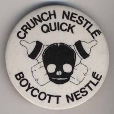Crunch Nestle Quick…Boycott Nestle