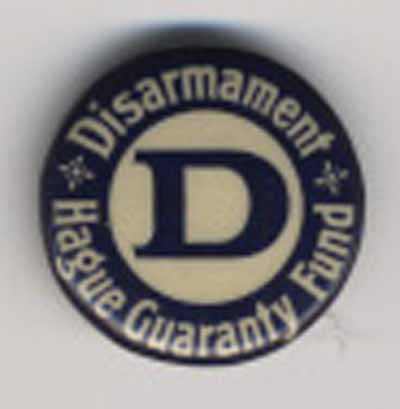 Disarmament  Hague Guaranty Fund