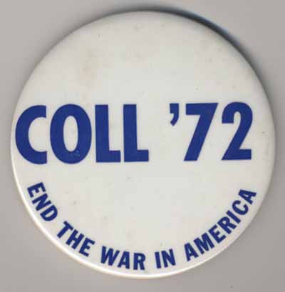 Coll ’72…End the War in America