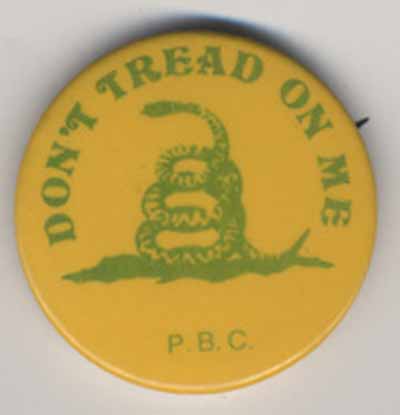 Don’t Tread on Me…PBC