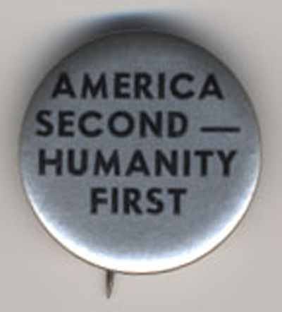 America Second…Humanity First