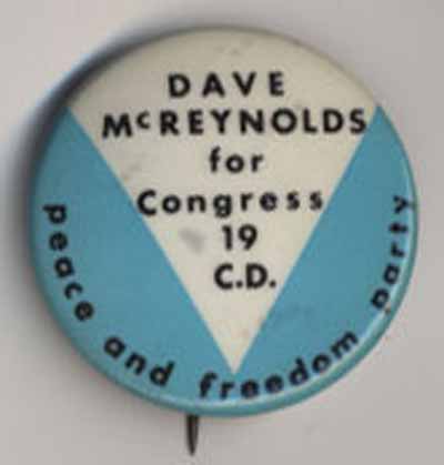 Dave McReynolds for Congress_Peace and Freedom Party