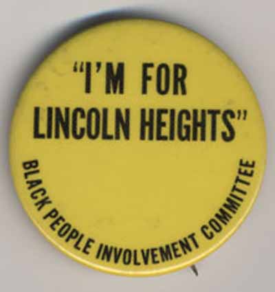 “I’m for Lincoln Heights”…Black People’s Involvement Committee